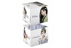 Набор салфеток-выдергушек Принцессы. Золушка+Мулан, с рисунком, 3-х слойные (в наборе 2 упаковки) (количество товаров в комплекте: 2)